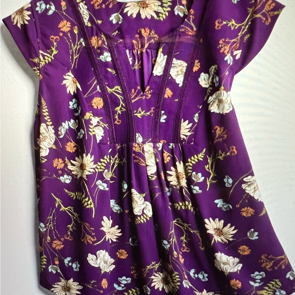 Collective Concepts susy cap sleeve blouse